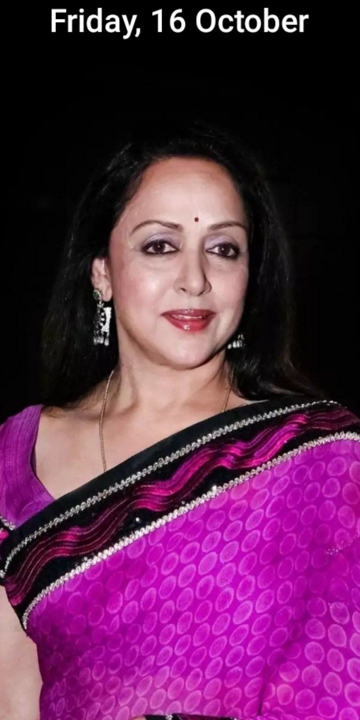 Happy birthday  HEMA MALINI JI 