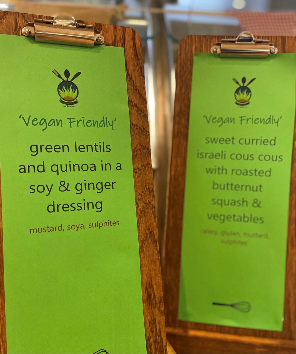 It's #WorldFoodDay2020 today, our salad bowls today are  all suitable for vegans, great work by <a href="/ParsonsonJemma/">Jemma parsonson</a> yet again! #veganfood #TeamBryanston <a href="/ChartwellsInd/">Chartwells Independent</a>