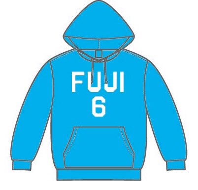 おっと、パーカーのデザインに初歩的なミスを発見。 陽は7番だしな