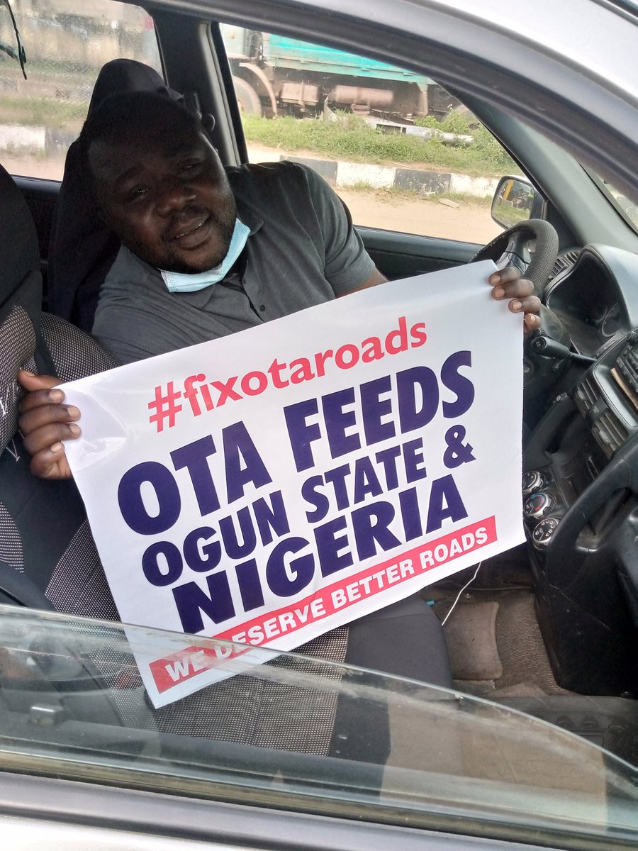 Ota_Gossip's tweet photo. #FixOtaRoad https://t.co/MAWgiqbiRR