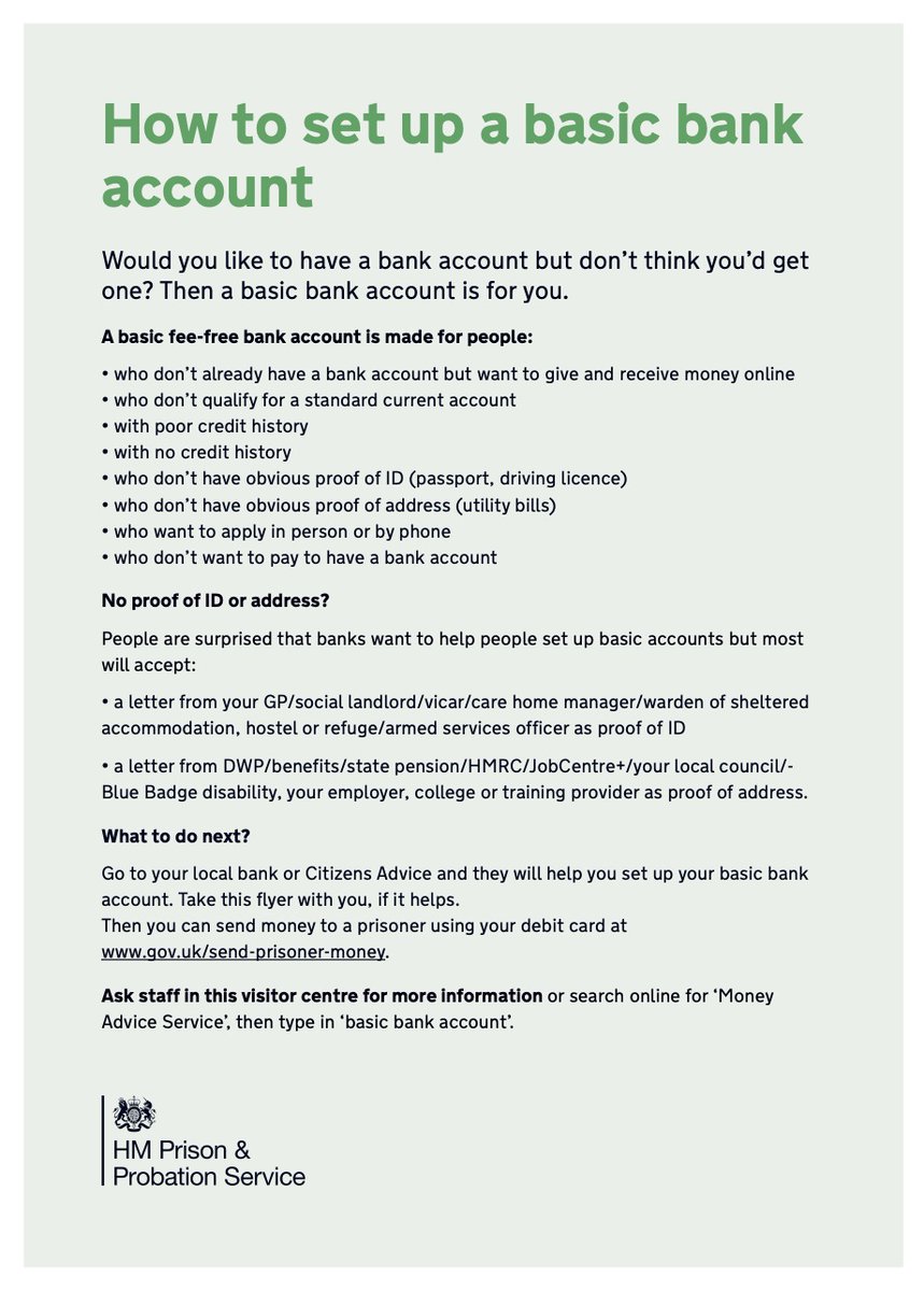 HelpWithVisits's tweet image. Money to Prisoners is changing on November 2nd. Please share with anyone who may be affected.