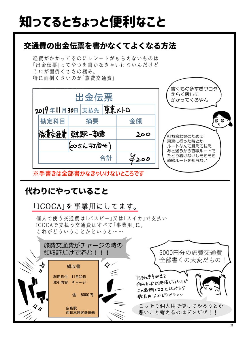 こういう、ちっちゃいけど楽になるやり方をあつめました系の本です! 