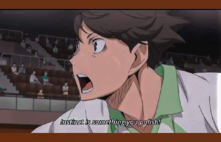_hairo's tweet photo. #OIKAWA: Talent is something you make bloom. Instinct is something you polish. https://t.co/jHEXc9ebmj