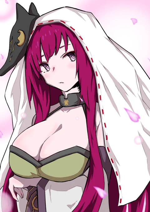 #アズールレーン 
千歳姉描きました✨ 