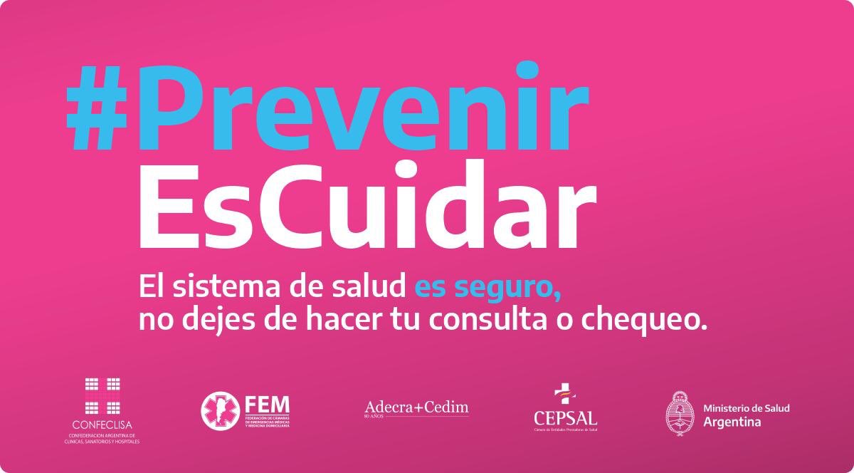 No dejes de hacerte los chequeos de rutina y visitar a tu médico o médica de cabecera. El sistema de salud es seguro y funciona con todos los protocolos correspondientes.   #PrevenirEsCuidar