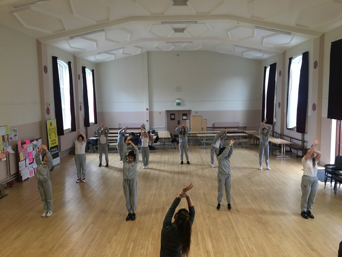 TYMercyBeaumont's tweet photo. A great Friday morning getting our groove on at TY Dance Workshop. Thank you to Fergal & Lauren for getting the girls active. Programme funded by #HealthyIreland #GAGA #HealthyIreland #DCSWP @CypscIrl #GetAllGirlsActive https://t.co/MJeRPEtpXO