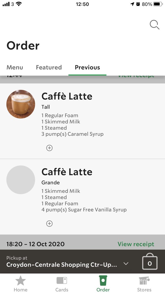 vickiw001's tweet photo. @StarbucksUK why are all my drinks that I order on the app coming out as warm not hot? I’m not ordering anything different to my usual order so it must be a glitch on the system, please advise? https://t.co/LqFGJXFcfR
