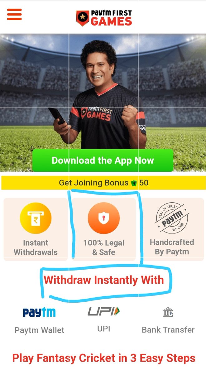 imgauravjha's tweet photo. New fraud in the market is @PaytmFirstGames First they invite you to play game. When you are certain of winning, they cancel the contest &amp; hold captive of your money.  False claim of instant windrawal of your own money.  I hope @vijayshekhar doesn't want #paytmremoved https://t.co/I1wnUOsb1x