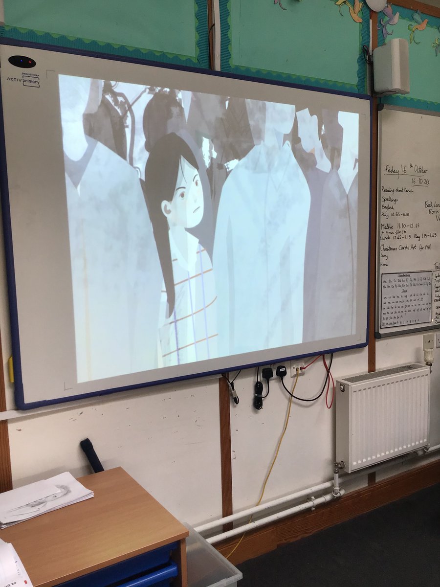 StStephensPri's tweet photo. We are very lucky to be one of 1,300 other schools watching the premier of The Promise - a short film adaptation of Nicola Daviesβ book. What a treat for our Y6βs! #ThePromise #NicolaDavies #SeedThePromise https://t.co/gjJ7a7dtQ9