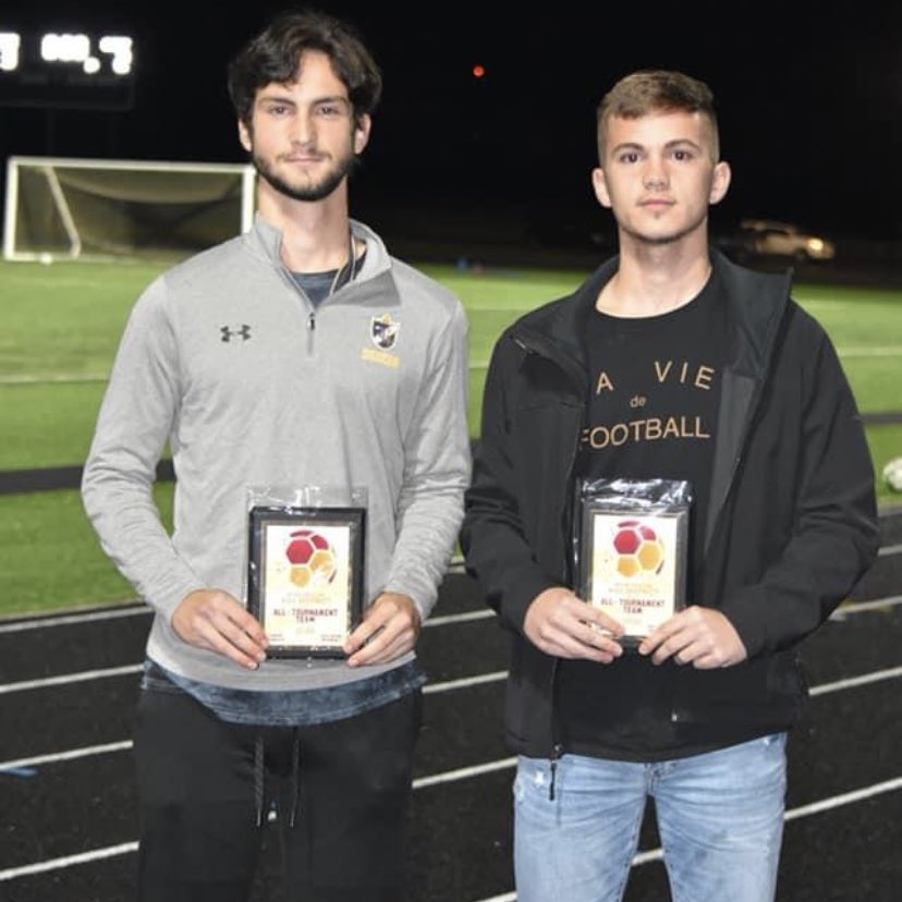 Congrats to our guys <a href="/otpowell/">Owen Powell</a> and @cadeterry_ for being named to the 41st District All Tournament Team. 

Big things coming for these two in the future.