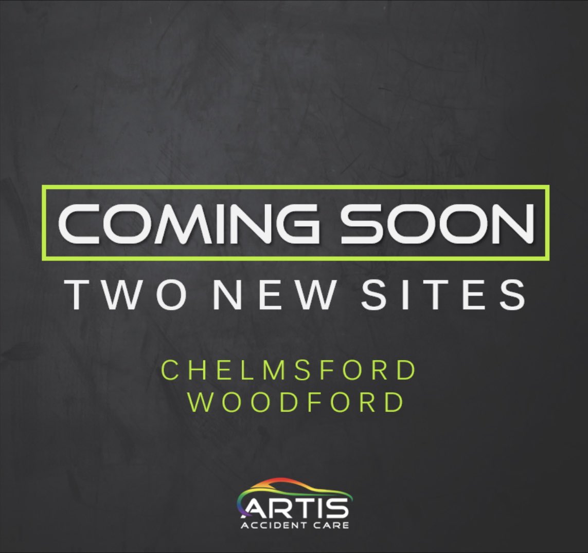 ***BREAKING NEWS***

Artis Accident Care Ltd are opening two brand new state of the art sites in Essex in the next 4-6 weeks. 

Customer Experience &amp; Repair Technician roles are being filled rapidly. If you want to join our growing family send your CV to hr@artisaccidentcare.com
