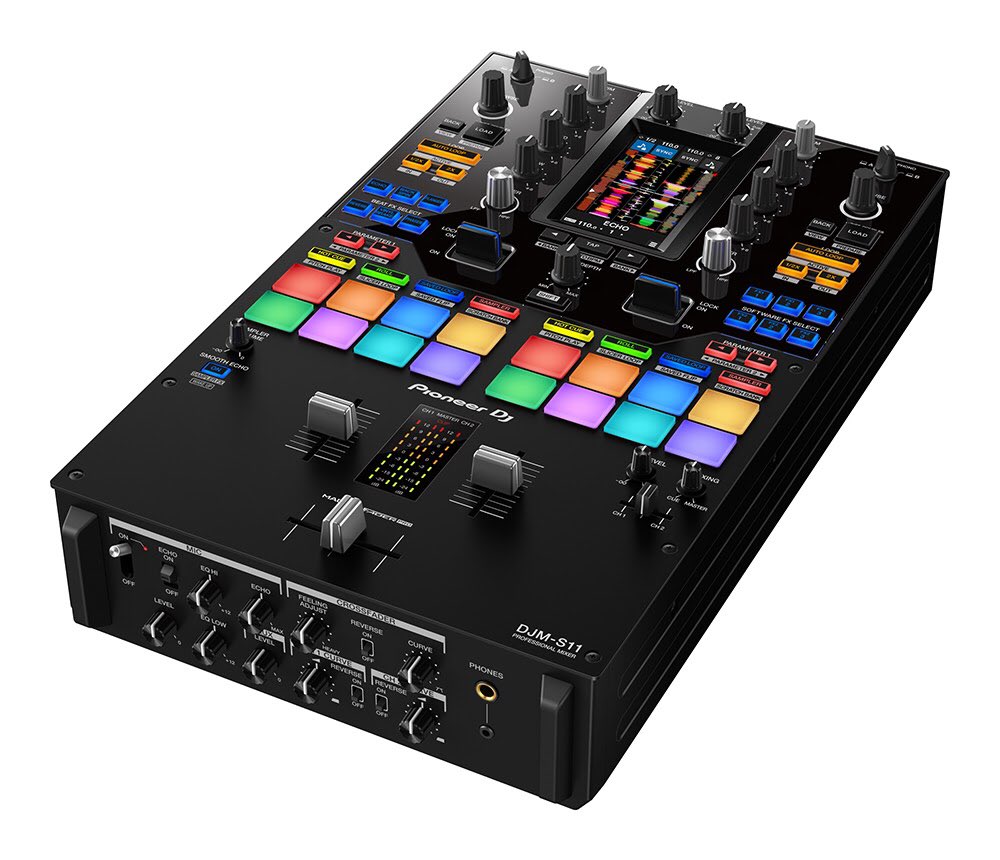 ssiaudio's tweet photo. Meet the Pioneer DJM-S11 Professional 2-Channel DJ mixer. Check our webpage for more details.  https://t.co/G8EF6EGZ77. @PioneerDJglobal https://t.co/HfIBw32wqq