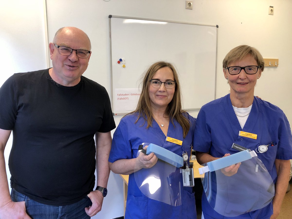 The physical examinations in The Fall Study of Gothenburg: 4-6-year follow-up started today and is now up and running. <a href="/sahlgrenska/">Sahlgrenska Universitetssjukhuset</a> @RehabMedGU