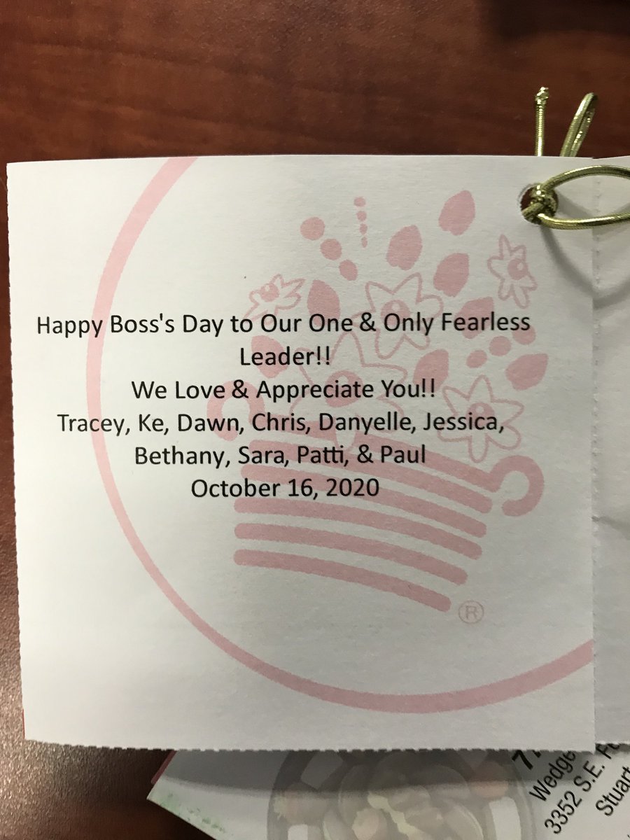 StormGroveFever's tweet photo. Thank you to MY AMAZING Stingray family for recognizing Boss’s Day. I couldn’t ask for a better team! I appreciate the hard work and dedication you all show to be Best By Kids EVERY single day! 💚💙⁦@IRCSchools⁩ ⁦@SDIRC_SUP⁩ ⁦@Bass_SDIRC⁩ ⁦@SDIRC_myhre⁩ https://t.co/20jLjOpN2r