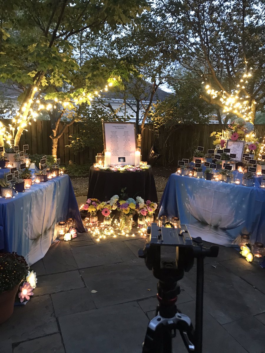 Our #WaveOfLight ceremony was beautiful. Follow the link on our website to watch if you haven't already. We will always #speaktheirnames. #PregnancyandInfantLossAwarenessMonth #netde