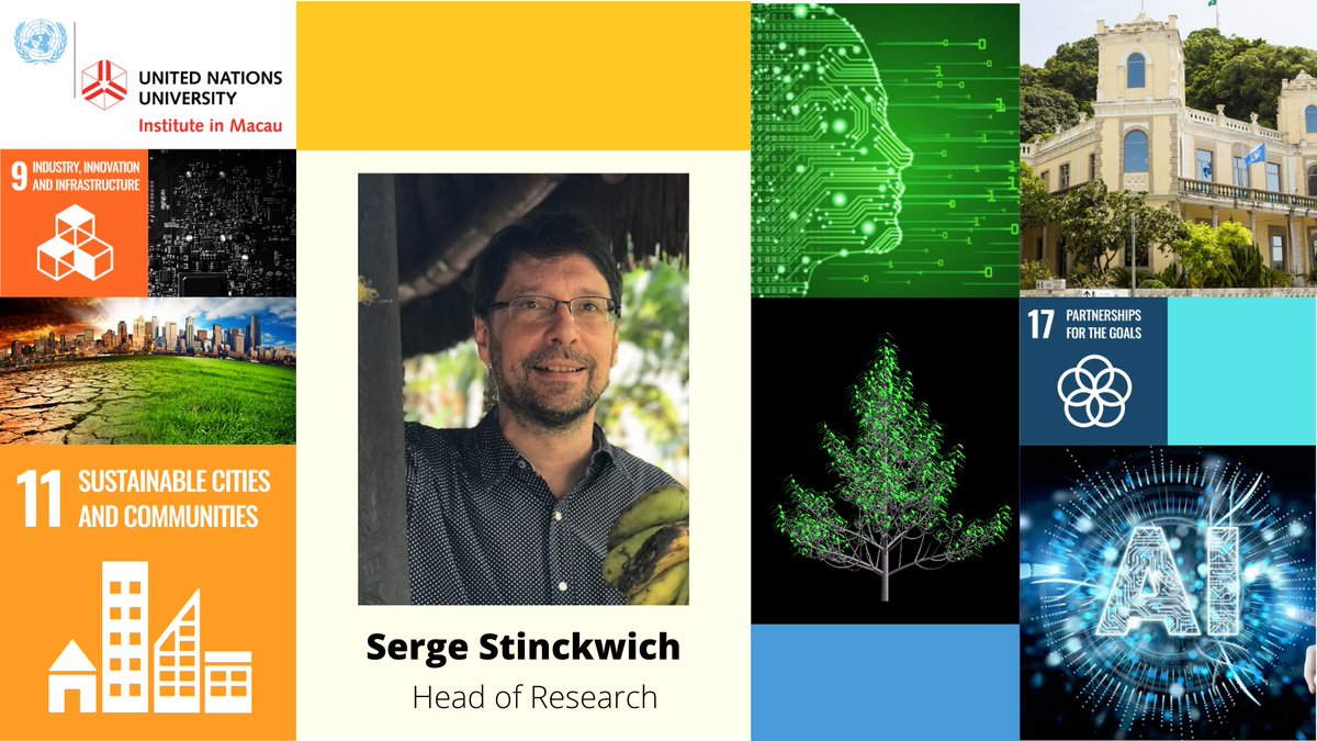 📢 One week countdown to <a href="/UNUMACAU/">United Nations University Institute in Macau</a>'s #UNDay Open House 🇺🇳 Our Head of Research <a href="/SergeStinckwich/">Serge Stinckwich</a> and his team will be hosting an interactive session about how computer-based modelling and #AI could help achieve the #SDGs 

More details ➡️ bit.ly/31c2oKD

#UN75
