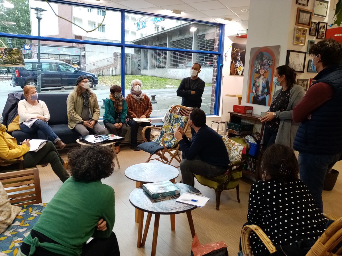 🔥Lancer son #entreprise, cela devrait toujours être aussi simple qu'un café... L'un de nos créateurs d'entreprise lauréat du Prix Création du Concours Talents des Cités Bretagne 2020 est venu témoigner pendant un #CaféCréateur à #Rennes ! Gros succès !
#BGEBretagne