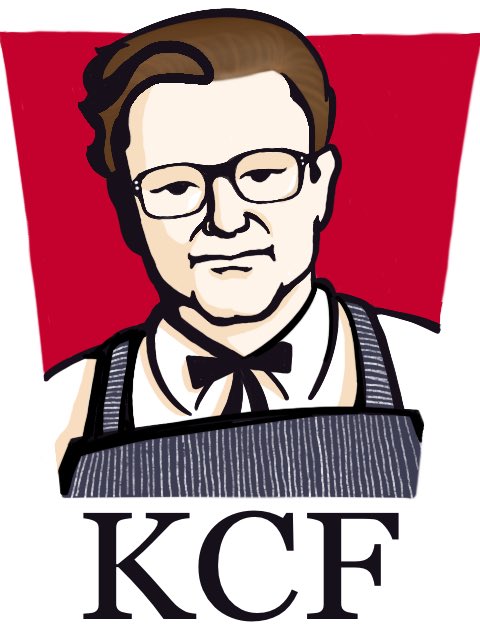 ColinFafa's tweet image. I drew the Harry Hart version!