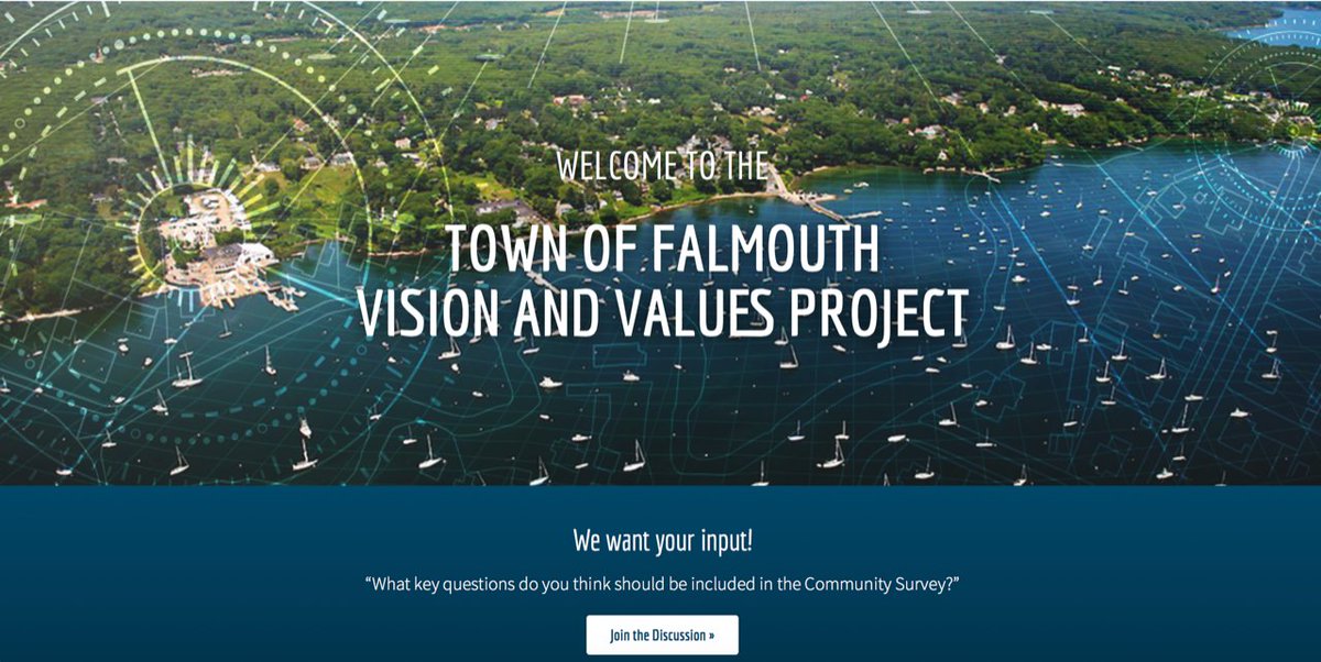MaineFalmouth's tweet photo. The Town of #FalmouthME has launched its Vision &amp; Values project to create a Vision &amp; Values Statement to inform an update to the 2013 Comprehensive Plan. Check out the Vision &amp; Values portal at https://t.co/vjufosuCb0. This will be the ‘go to’ place for the project. https://t.co/BxAc2jdZ5V