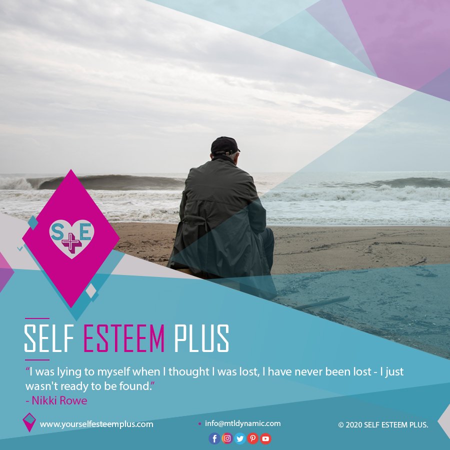 plus_self's tweet photo. I was lying to myself when I thought I was lost, I have never been lost - I just wasn't ready to be found.
- Nikki Rowe
#SelfEsteem #Selfworth #SelfEsteemPlus
https://t.co/wlRMlbLswG https://t.co/wVByKTqQcs