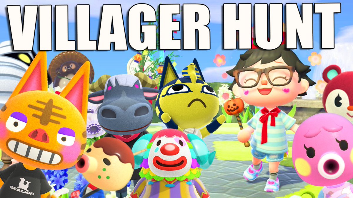 NEW VIDEO: Favourite villager hunt so far. Giving villagers voices and backstories. youtu.be/Dj-LPyVqoqw ♥️