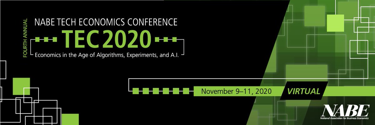 With 650+ registered, TEC2020 will be largest NABE conference ever! Early-Bird deadline is October 21 - register soon to save up to $150! Learn more at: NABE.com/TEC2020