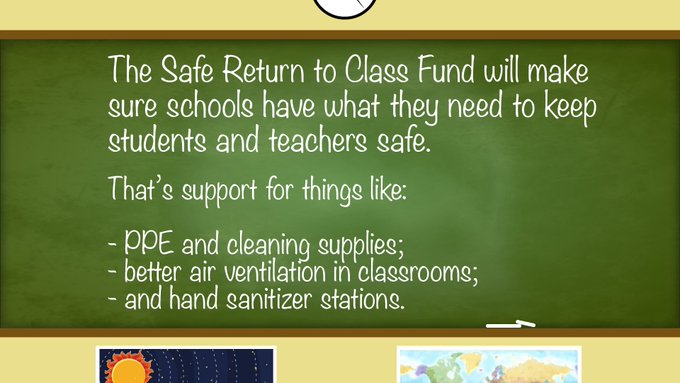 Great to talk with Val Windsor and Doug Sheppard from <a href="/deltasd37/">DeltaSchoolDistrict</a> about how Delta schools are keeping students safe and providing a range of learning options. Delta making good use of their share of the $242M provided to BC schools from the Safe Return to Class Fund.