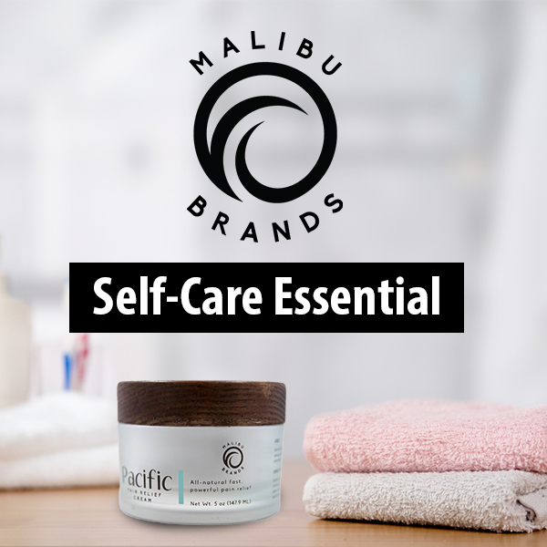 Take care of your body with Malibu Brands Pacific Pain Relief Cream. With plant-based, fast-acting ingredients, our cream works quickly to help you feel your best! #SelfCare #NaturalPainRelief