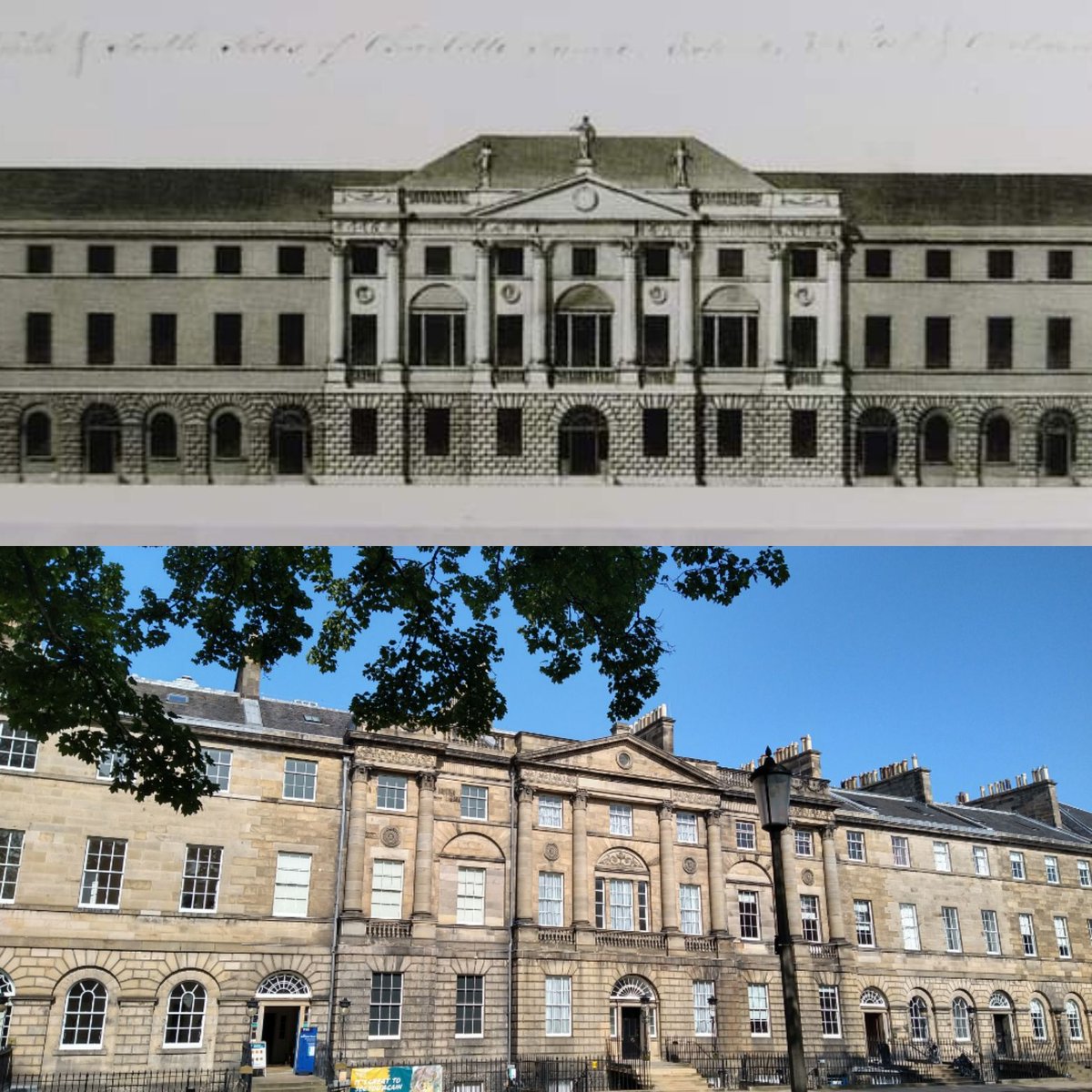 How it started (1790)

...

How it's going (2020) 👋

 #thegeorgianhouse #charlottesquare #robertadam
