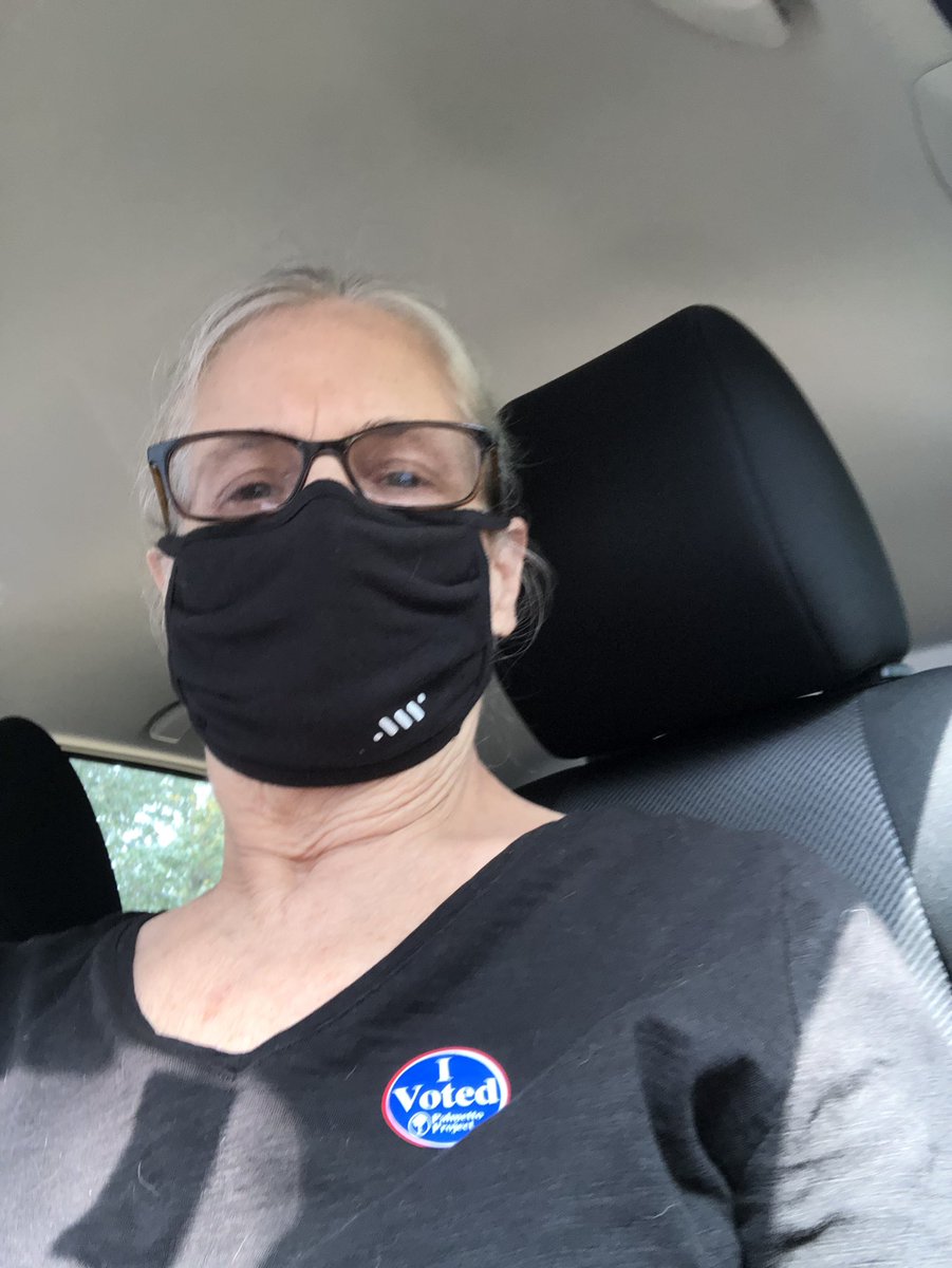 SeniorSisk's tweet photo. I voted in my A’ja mask. Thank you so much for including it with my hoodie, @eva_rakes! @_ajawilson22 @TheRCWilsonGrp https://t.co/QlzATq6aKb