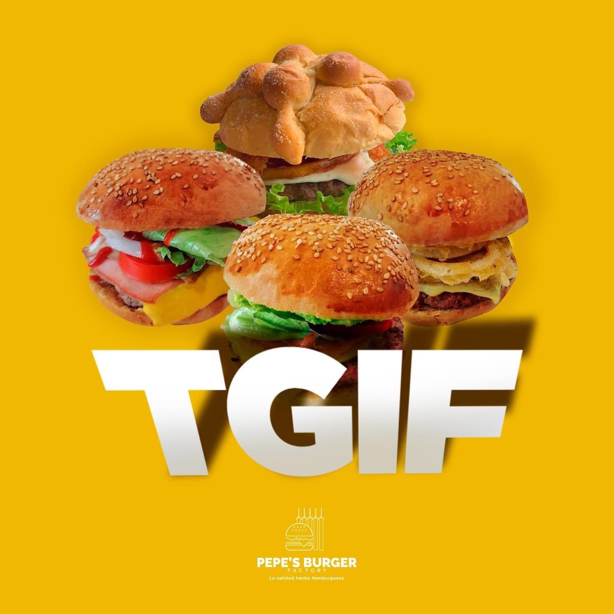 FactoryPepe's tweet photo. Hoy es viernes y qué mejor manera para recibir el fin de semana que con una buena Burger. 

Si no has probado Catrina Burger, hoy es el día para hacerlo. 

Pide la tuya ahora. 
13:00 -21:30 hrs ya estamos en #UberEats #Rappid #didi #piddelo https://t.co/uy17BzfhKm