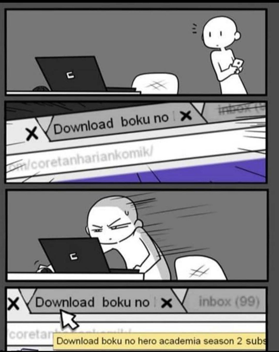 Subhodip1712's tweet photo. Only true anime fan will get this... 😂 https://t.co/HD0HN8uBPF