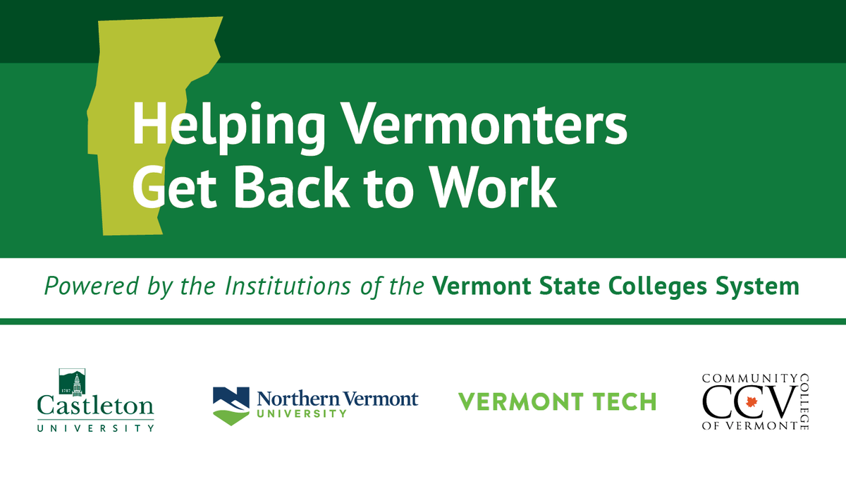 GovPhilScott's tweet image. .@VSC_edu &amp;amp; @VTLabor are partnering to offer 100+ FREE classes/training to Vermonters whose jobs have been affected by COVID-19. This is a great opportunity to upskill, reskill and boost your resume for the many careers available in Vermont. Learn more at vsc.edu/VtWorkers