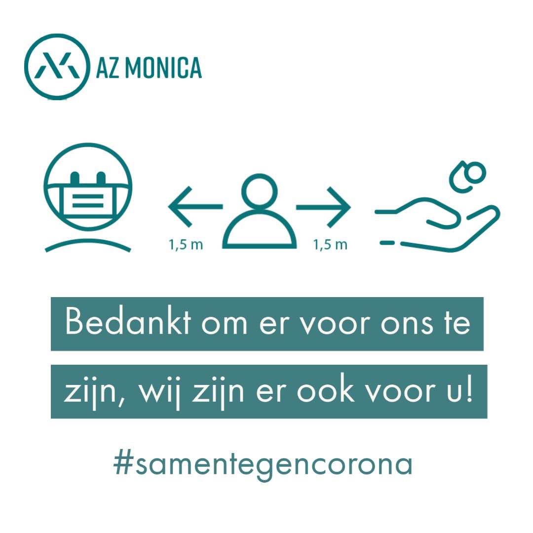 De strijd die we dit voorjaar voerden, gaat ook nu onverminderd voort. Op ons kan je blijven rekenen. We blijven er voor gaan! Bedankt om er ook voor ons te zijn. 😷 #Samentegencorona #spreadthemessagenotthevirus