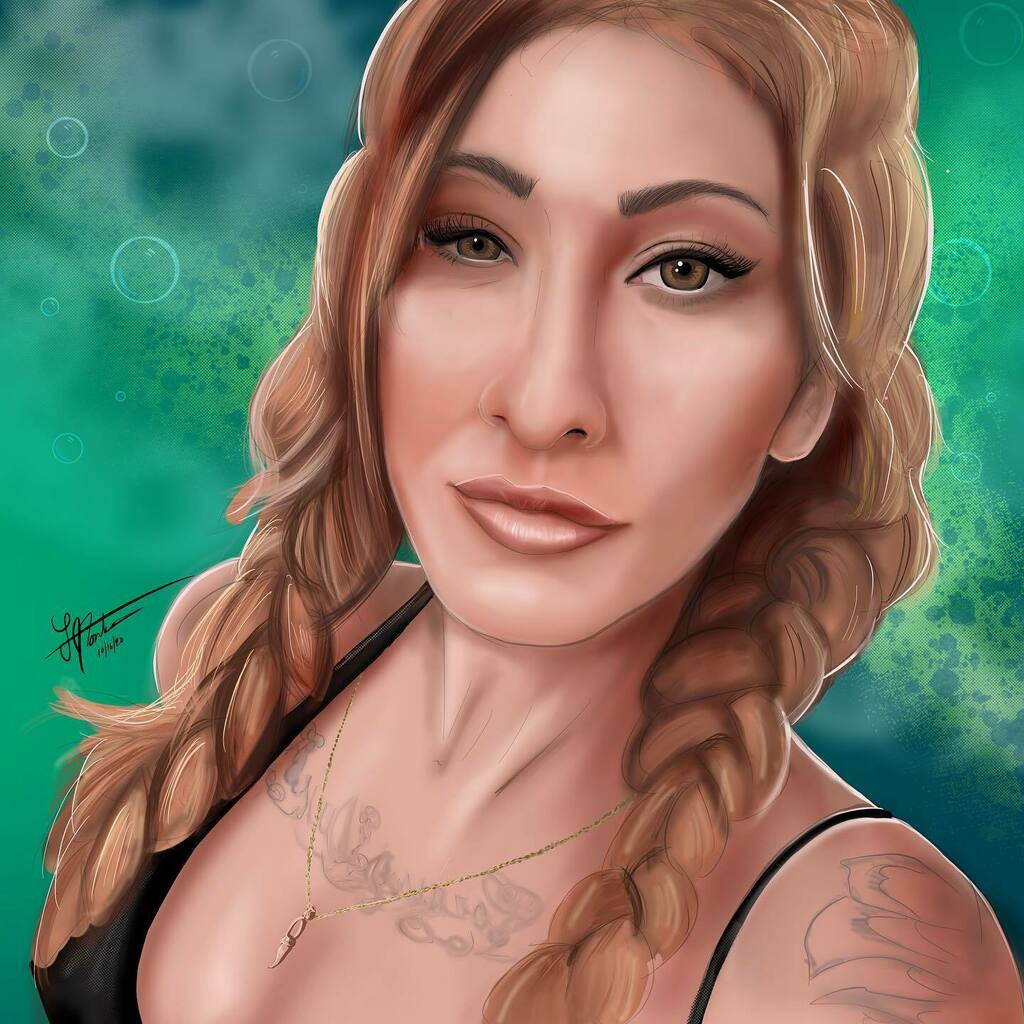lenfontes's tweet photo. Today’s #digitalportrait was inspired by the #beautiful and #talented @drurooks #tampaflorida #jewelryartist #tattoedwomen #tattoos #braidedhairstyles @artandarrow
#follow like comment and share to be my next subject.
#lenfontes #digitalartist #digitalillustration #ipadpr… https://t.co/iS9OB6ZPFw