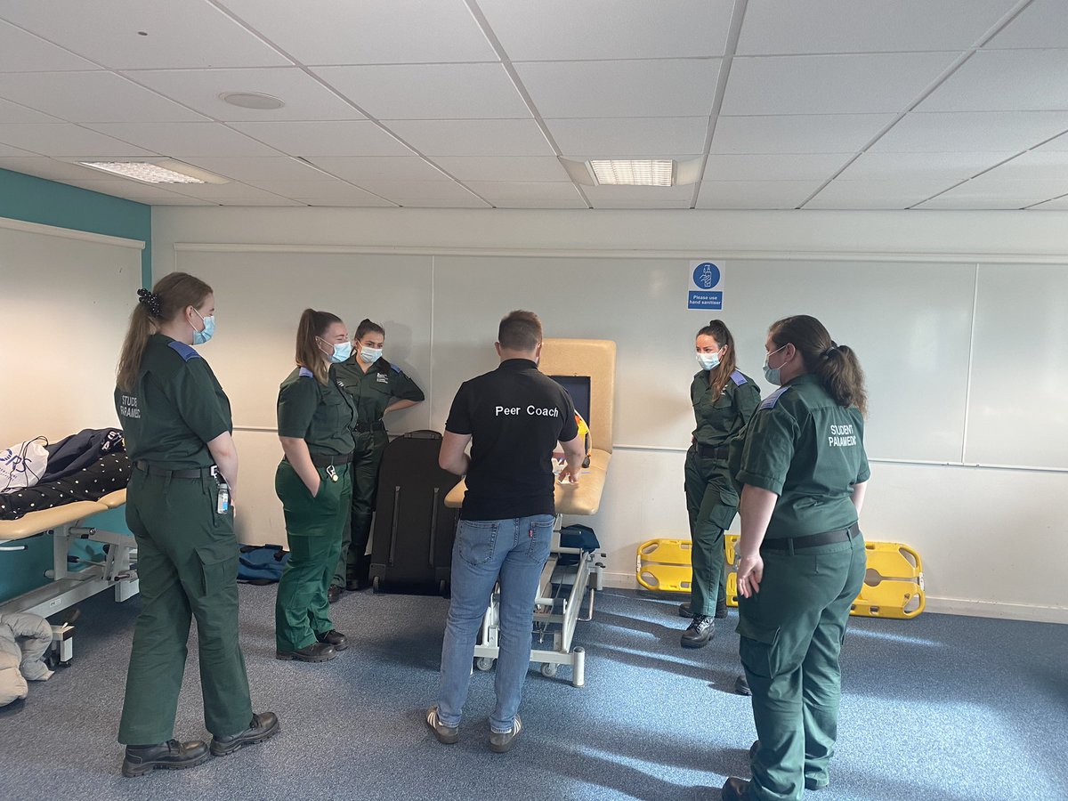 Great to have our peer coaches in today supporting 2nd year ILS refresher before ALS next week. <a href="/AHP_SHU/">AHP SHU</a> <a href="/peer_shu/">SHU Peer Coaches</a> <a href="/SHUhealth/"> Health&Wellbeing</a>