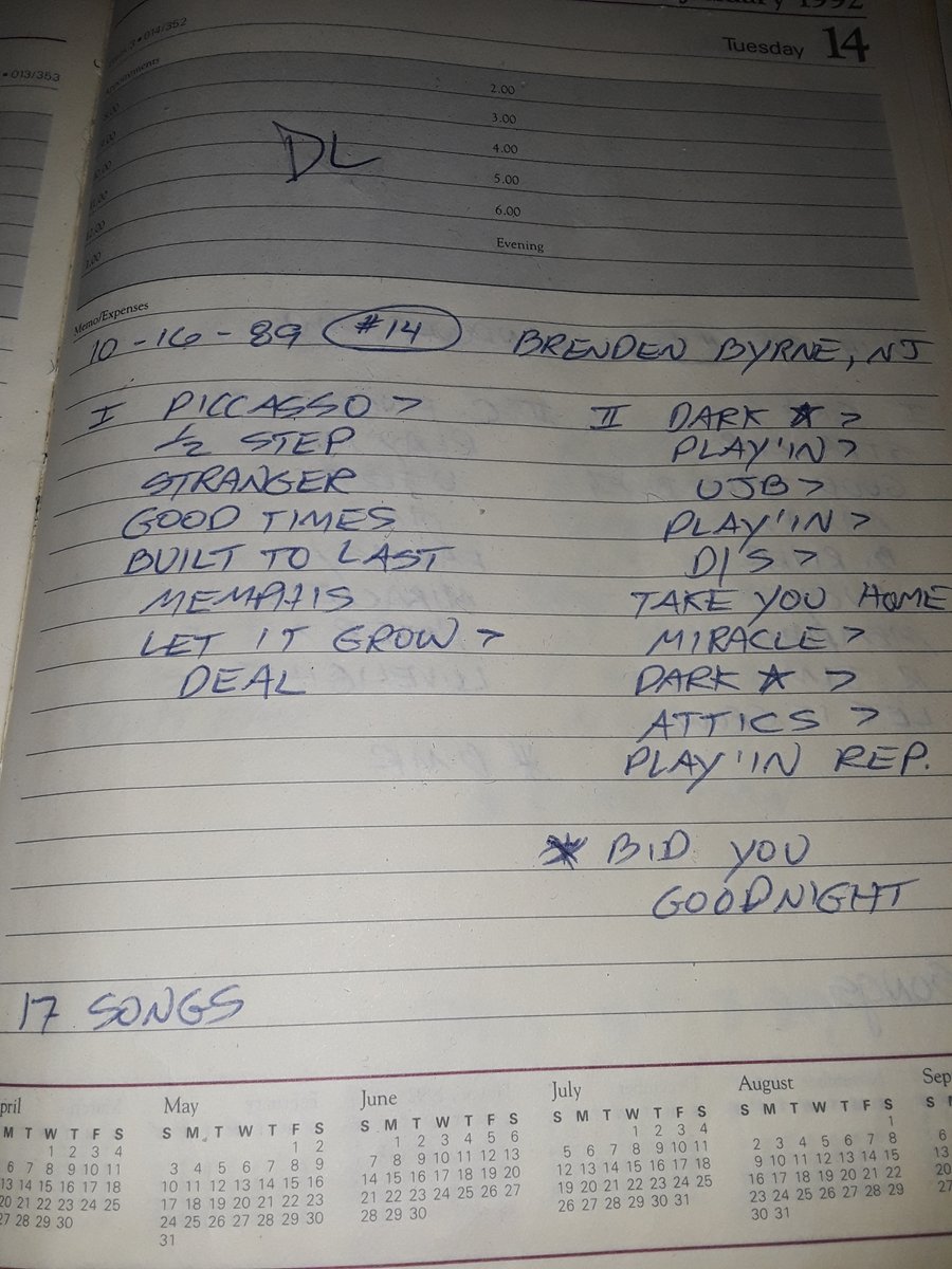 letsgetstoned00's tweet photo. 31 years ago today in personal #GratefulDead history was an epic show at the Brenden Byrne Arena in East Rutherford NJ
#GDNA⚡️💀🌹
#MissingJerry😢
#Happy73rdBirthdayBobWeir🎉
#WharfRatsUnite🙏 https://t.co/7rtJc8OXE5