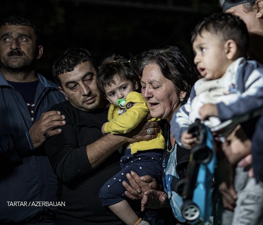 These people aren't part of the army❗❗❗Armenia have to stop targeting civilians! #PrayForTartar #StopArmenianAggression #StopArmenianOccupation