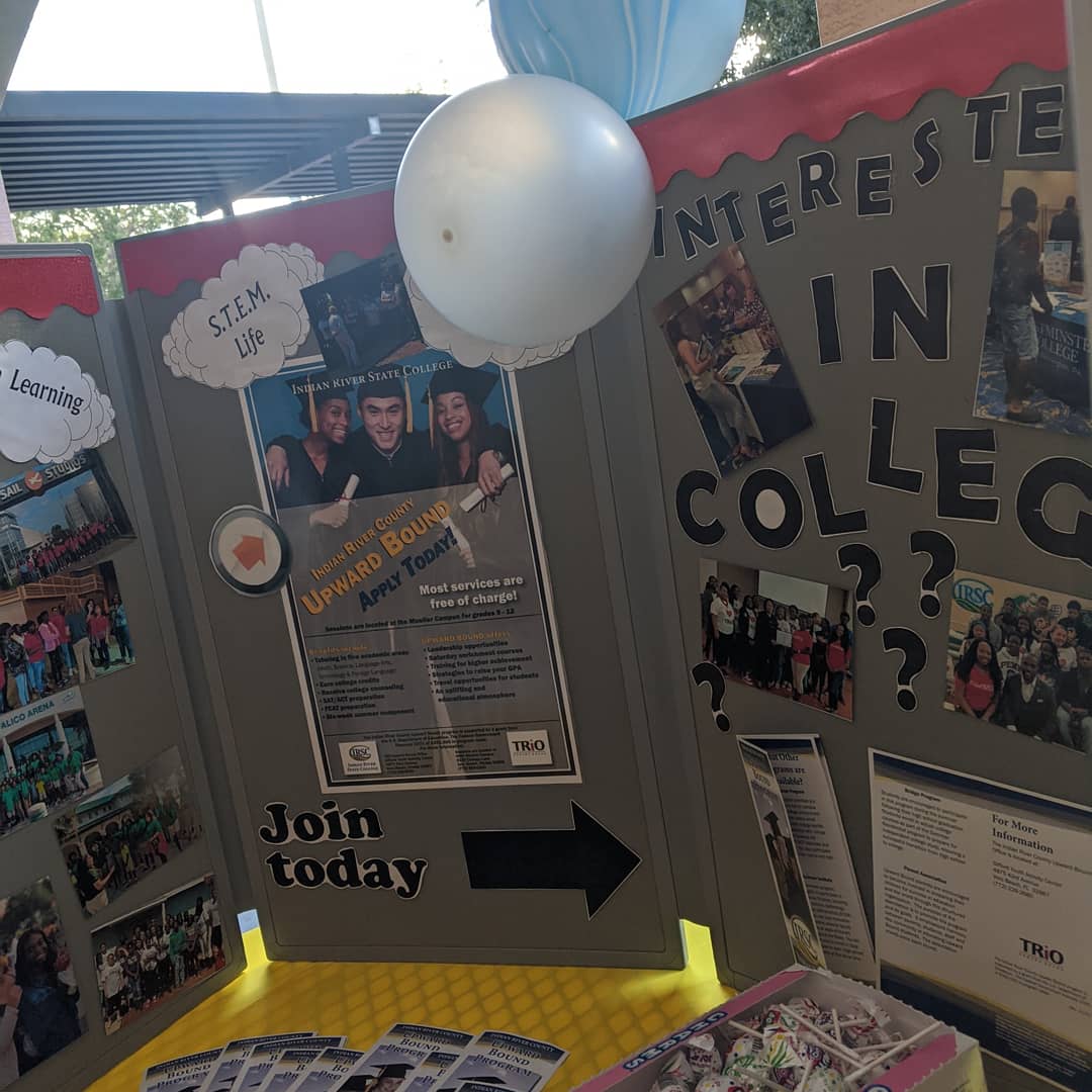 IrBound's tweet image. Day 5: Fan Club Friday - I'm a big fan of TRIO Upward Bound!! I did recruitment at both VBHS and SRHS this week. We are looking for new members!  #TRIOworks #TRIOSTRONG