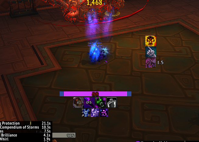 itsjo_don's tweet photo. @PreachGaming one more thing. Using this version, and in the previous one the icons while in voidform are not very informative. There are numbers on top of other numbers which make them very hard to read. I don't know how many charges I have on mind blast, do I have one available? https://t.co/WwwJFFmNQj