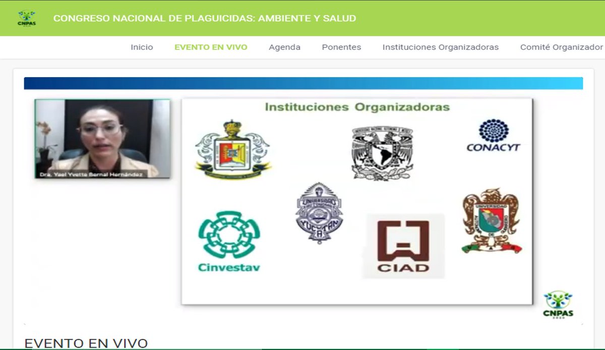 plaguired's tweet photo. Clausura de nuestro Congreso Virtual de Plaguicidas: Ambiente y Salud, 2020.

#stayathome #StayTuned https://t.co/QGYCvFUj5W