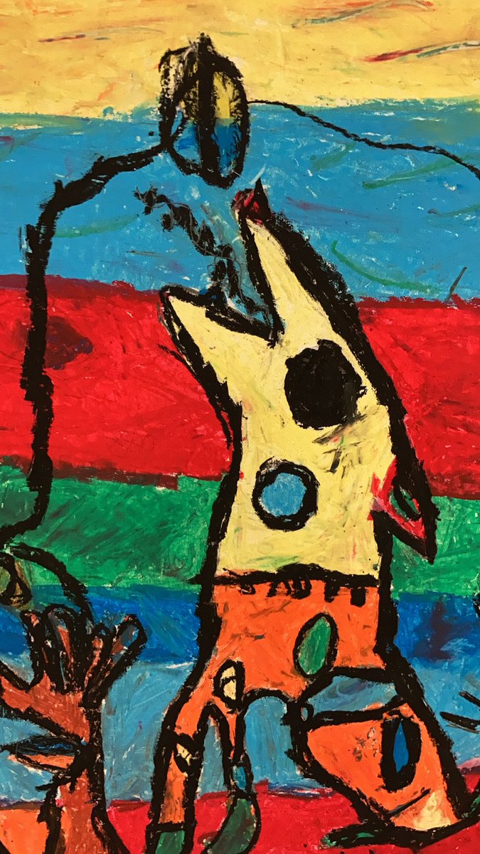 TDSB_IRC's tweet photo. Grandfather Teachings inspired by Norval Morrisseau from Ms Silva’s class. https://t.co/AAgIZmlapY