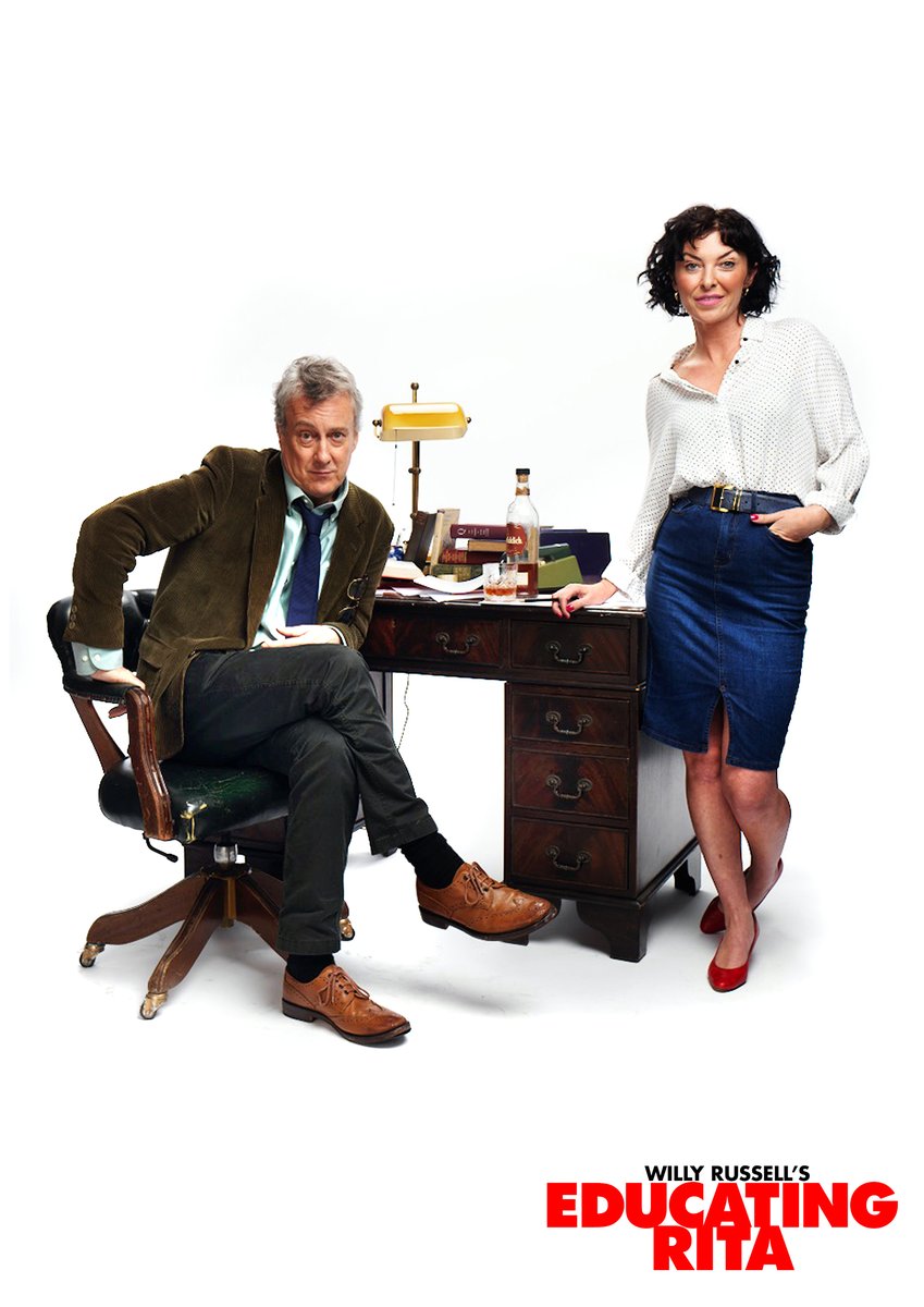 Rosetheatre's tweet photo. First staged in 1980, the 40th anniversary production of @EducatingRitaUK reopens the Rose on 28 Oct π
Starring @StephenTompki19 as Frank and @JessJohnson2015 as Rita, you can catch it until 14 Nov!
Tickets from just Β£15 π https://t.co/uZS6cVDQK1
#ReturnToTheRose https://t.co/xQYb8RvqDE