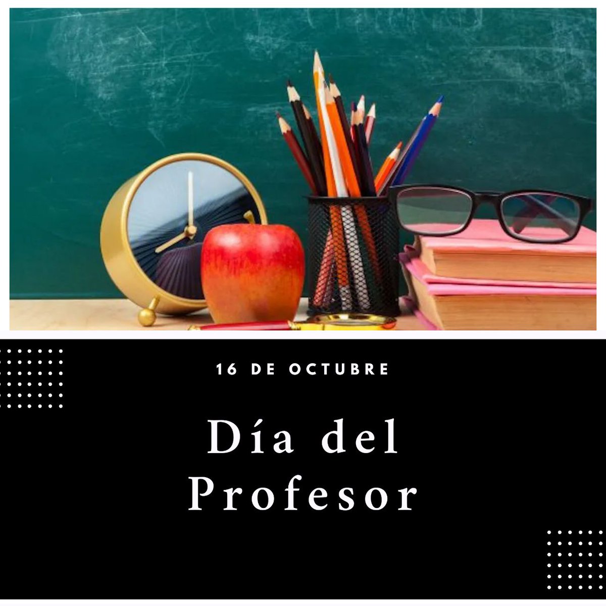 Leg_Estudiantil's tweet photo. "El único instrumento que los hombres tenemos tanto para perfeccionarnos compara vivir dignamente es la educación"
Un fraternal saludo a todos los profesores en su día, quienes se dedican a educar al joven futuro de Chile

#legionestudiantil #peleayestudia  #diadelprofesor https://t.co/iaPleMwfIU