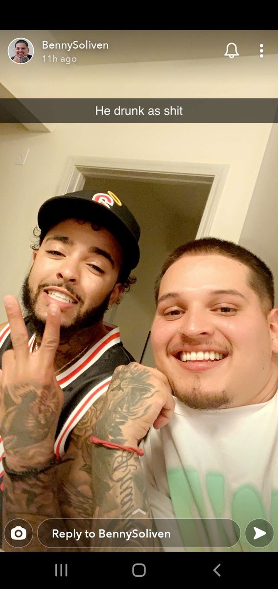 LilSoso13's tweet photo. Guess we know @jcook2jiggy makes the same face when he's faded cuz I took this picture with him after 2am when the clubs were closed in AZ and he was pretty lit๐ฅ ๐๐๐ @bennysoliven #DrunkAsShit https://t.co/xzVj6f3vlJ