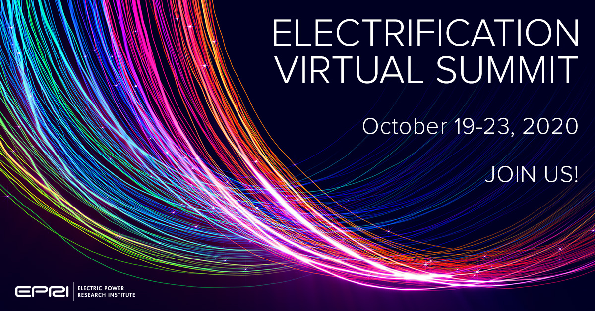 Monday kicks of @EPRInews #Electrification Virtual Summit! Interested in a sneak peek? bit.ly/3lUunWU Register now to join more than 2,000 of your #electricity industry colleagues: bit.ly/3lXZpxj #ElectricTogether