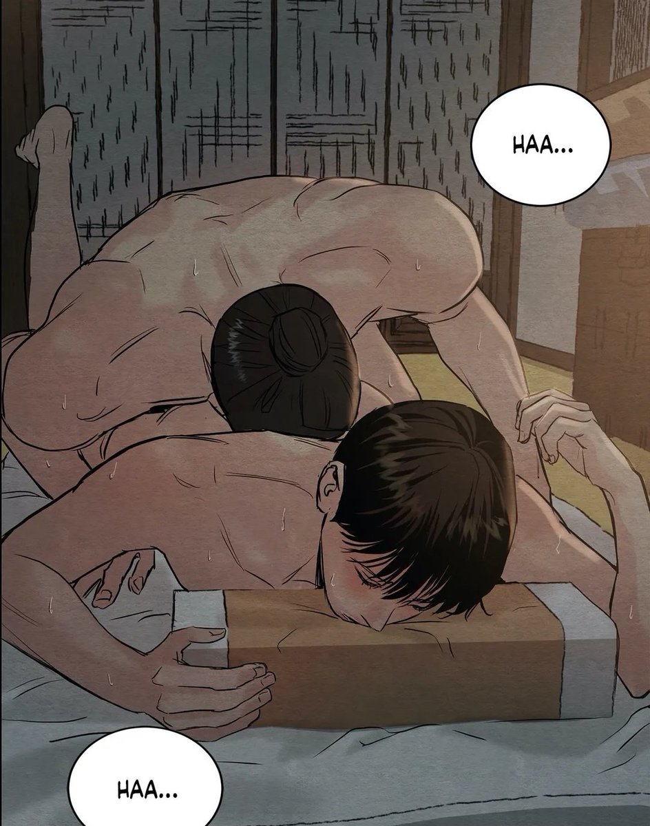 jakegillansolo's tweet photo. This is how a gentle Lord Seungho making love to pretty Nakyum looks like...

#webtoon : Painter of The Night Episode 56 update https://t.co/gsyonJ7W6s
