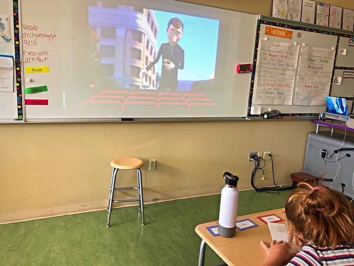 6_NavySMS's tweet photo. This week in ELA we introduced the elements of plot structure. Students got a kick out of identifying them by watching animated shorts as they filled out their plot diagrams. #shrewsburylearns #coteaching #6navy https://t.co/HbhaXgejgb