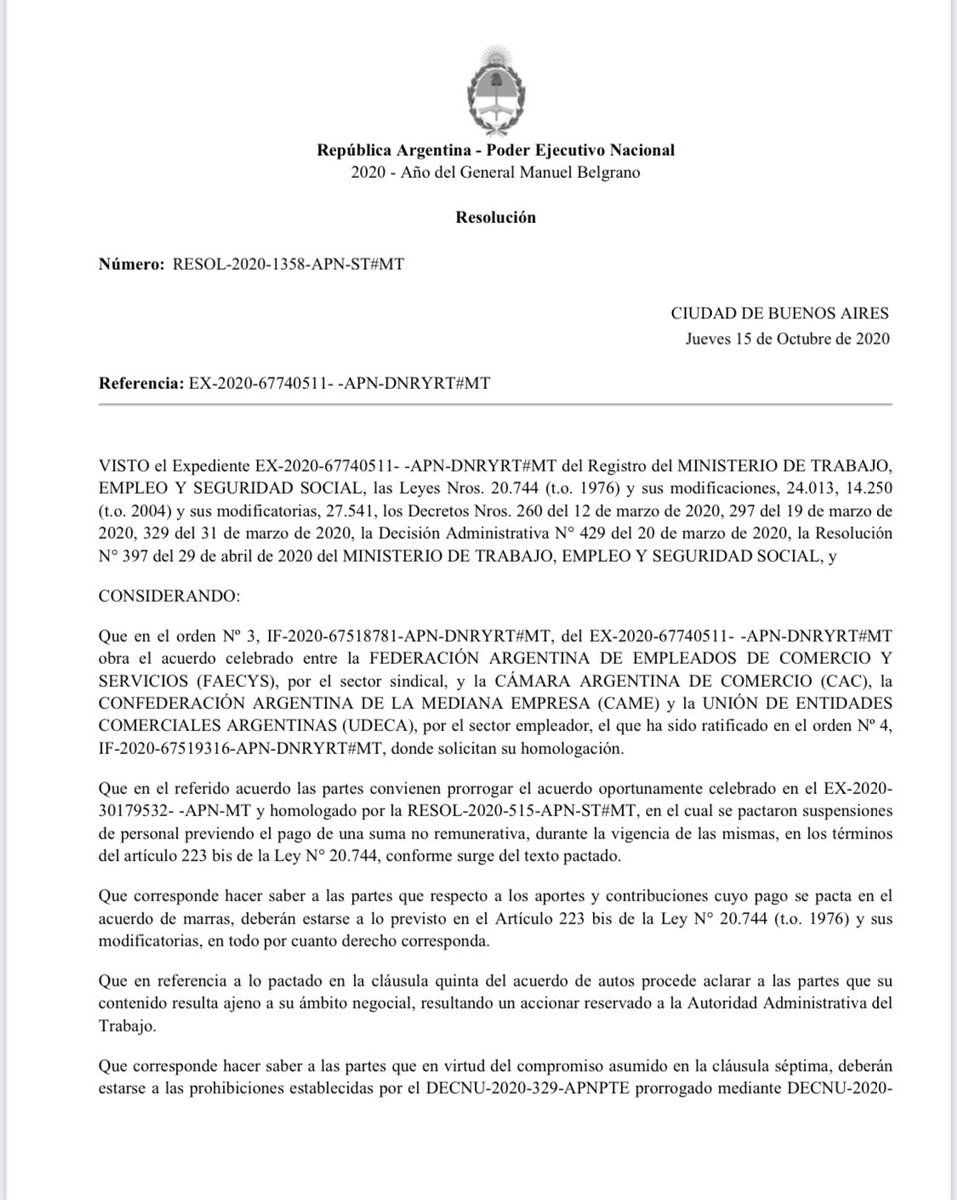 FAECYS Cuenta Oficial tweet media