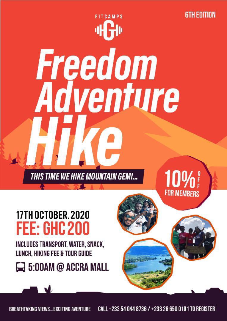 Fitcampsgh's tweet photo. Still room for more family...let’s register and explore mountain Gemi. Make memories. https://t.co/U1UlJFt8J8